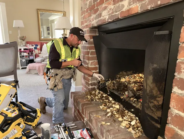Safe screening installation by South Gate Chimney Sweep in South Gate, CA