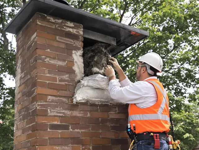 Humane removal of debris and animals by South Gate Chimney Sweep in South Gate, CA