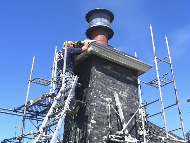 Sturdy chimney crown finished by South Gate Chimney Sweep in South Gate, CA