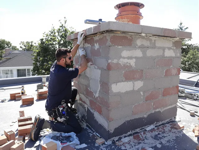 Advanced chimney repair process by South Gate Chimney Sweep in South Gate, CA