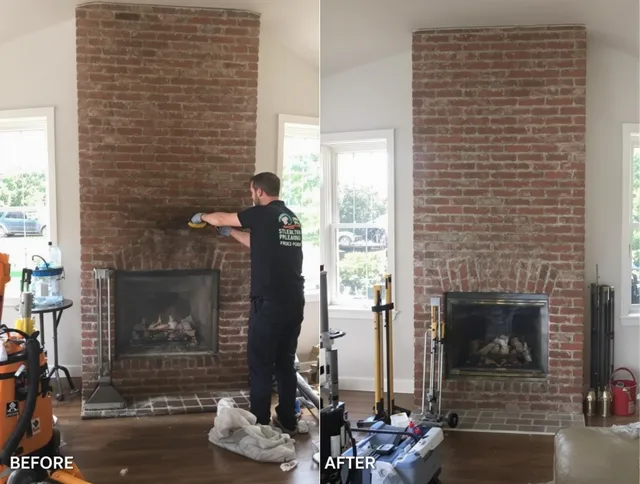Finished chimney sweeping service by South Gate Chimney Sweep in South Gate, CA
