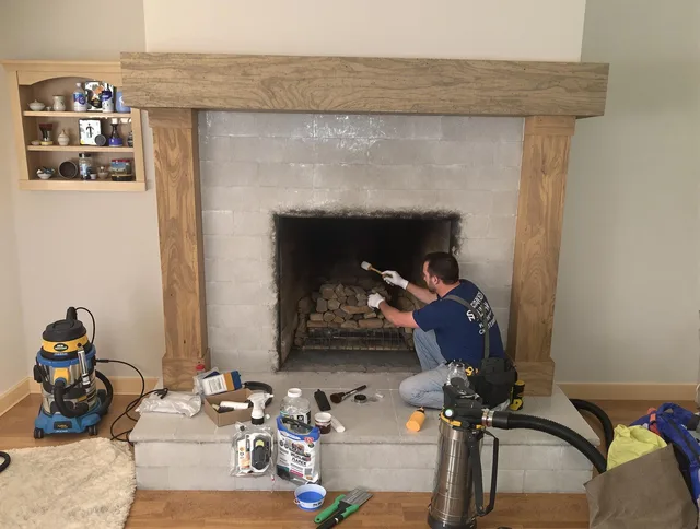 Detailed creosote removal process by South Gate Chimney Sweep in South Gate, CA